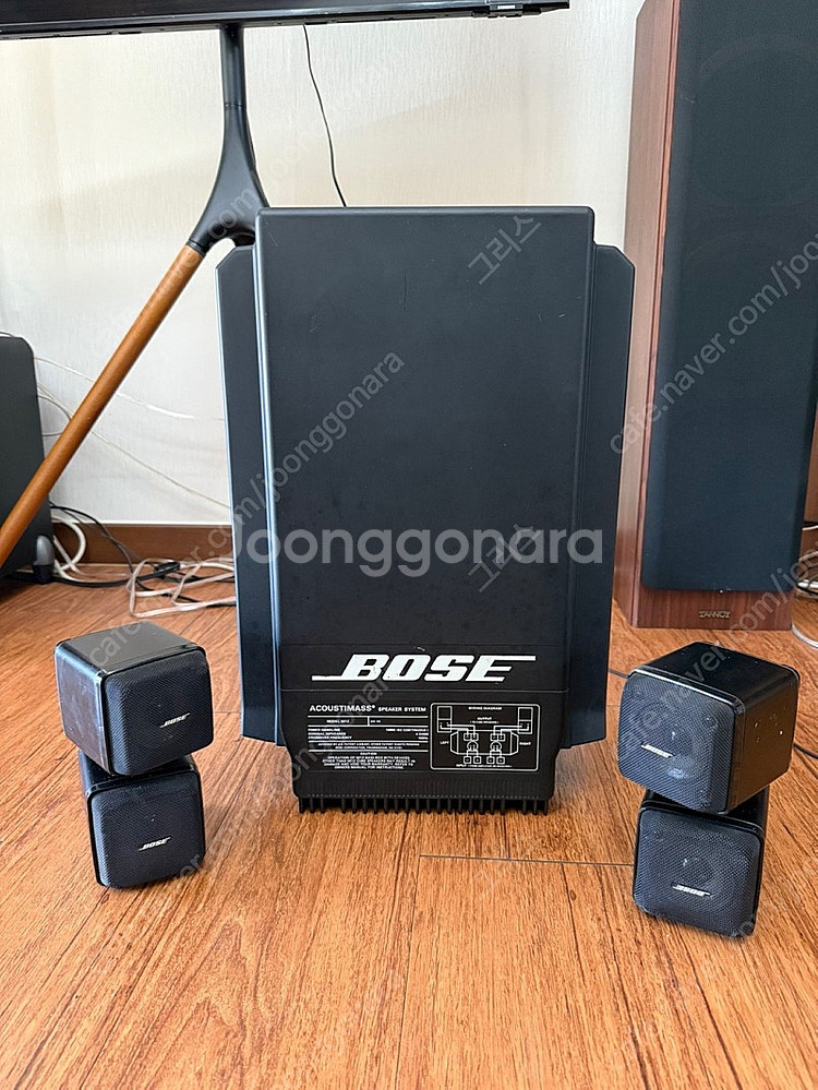보스 501z (우퍼1. 큐브스피커2) 팝니다--0