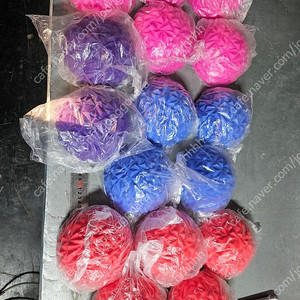 유아체육교구 파인애플볼 지압볼 감각쿠션 16개(택포)