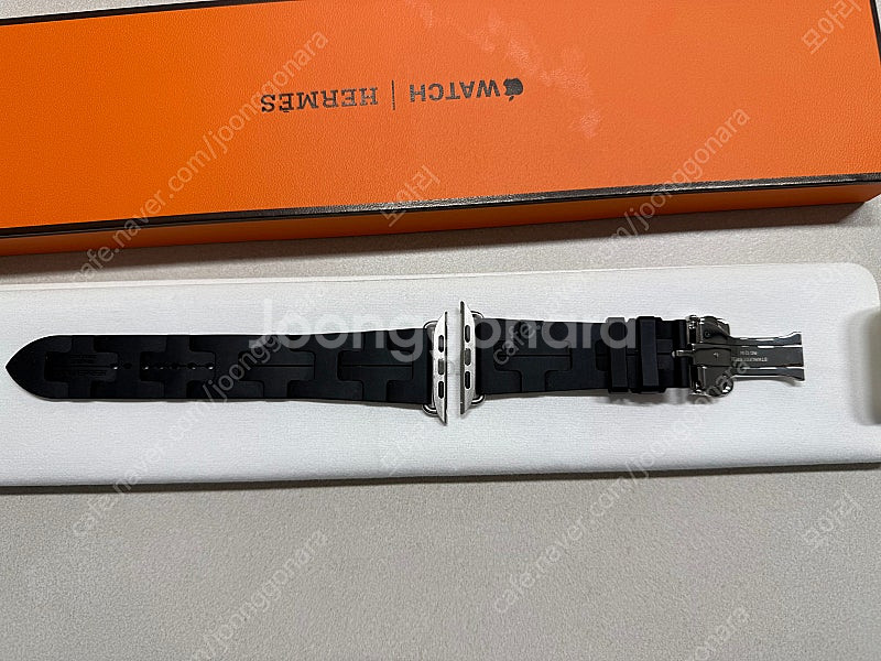 애플워치 에르메스 킬림 누아 스트랩 46mm--0