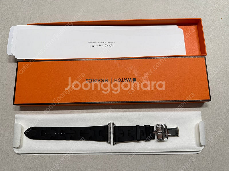 애플워치 에르메스 킬림 누아 스트랩 46mm--1