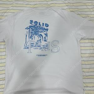 솔리드옴므 25ss 반팔티 화이트 52사이즈