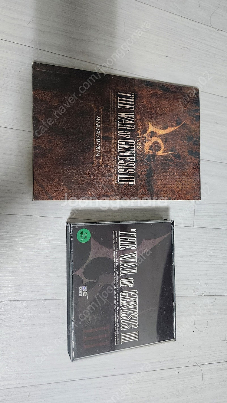 창세기전3 파트1 cd, 메뉴얼팝니다.--0