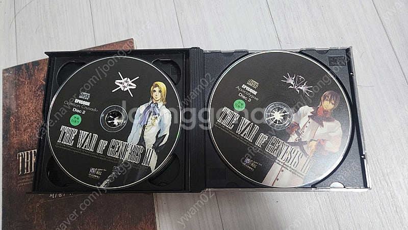 창세기전3 파트1 cd, 메뉴얼팝니다.--1