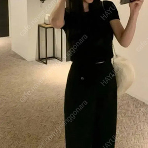 온트마켓 카멜리아 팬츠 숏기장 S사이즈