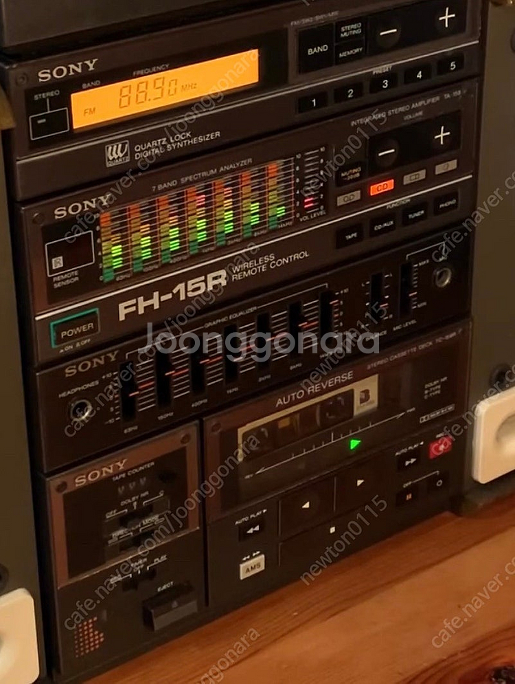 SONY FH-15R 소니 미니 콤포넌트 오디오 앰프 ...--0