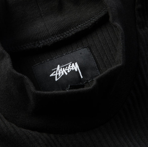 스투시 우먼스 파이크 컬러 블록 드레스 블랙 이미지