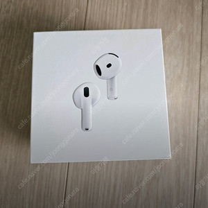 Apple 2024 에어팟 4세대 액티브 노이즈 캔슬링 블루투스 이어폰(미개봉새상품)