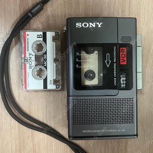 SONY M-88 마이크로 카세트 녹음기 워크맨 소니 m88