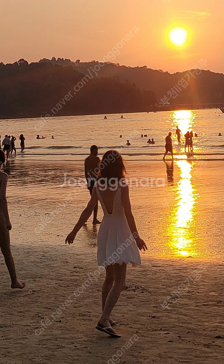 휴양지 비치웨어 원피스 2가지--3