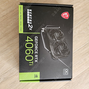 4060ti 16g 550,000 기스 하나 없는 박스풀 택배가능 25년 3월구입 인증가능