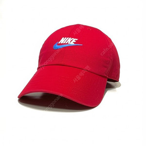 나이키 헤리티지86 새제품 레드/스카이 블루 초레어 간지 모자 볼캡 913011-687