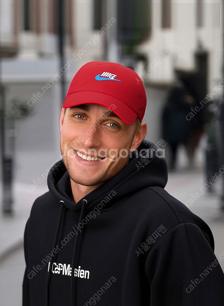 나이키 헤리티지86 새제품 레드/스카이 블루 초레어 간지 모자 볼캡 913011-687--9