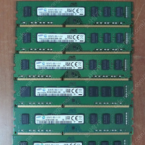 삼성전자 DDR3 8G 12800U 양면4개 (RAM,램)