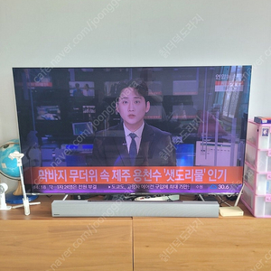 삼성 65인치 TV (백라이트 불량)