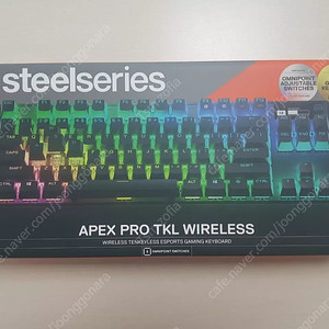 스틸시리즈 apex pro tkl wl 2023 판매합니다.