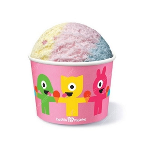 배스킨라빈스 파인트 50%쿠폰 - 1000원 팝니다