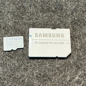 삼성 evo plus 512GB 마이크로 sd카드 판매합니다.
