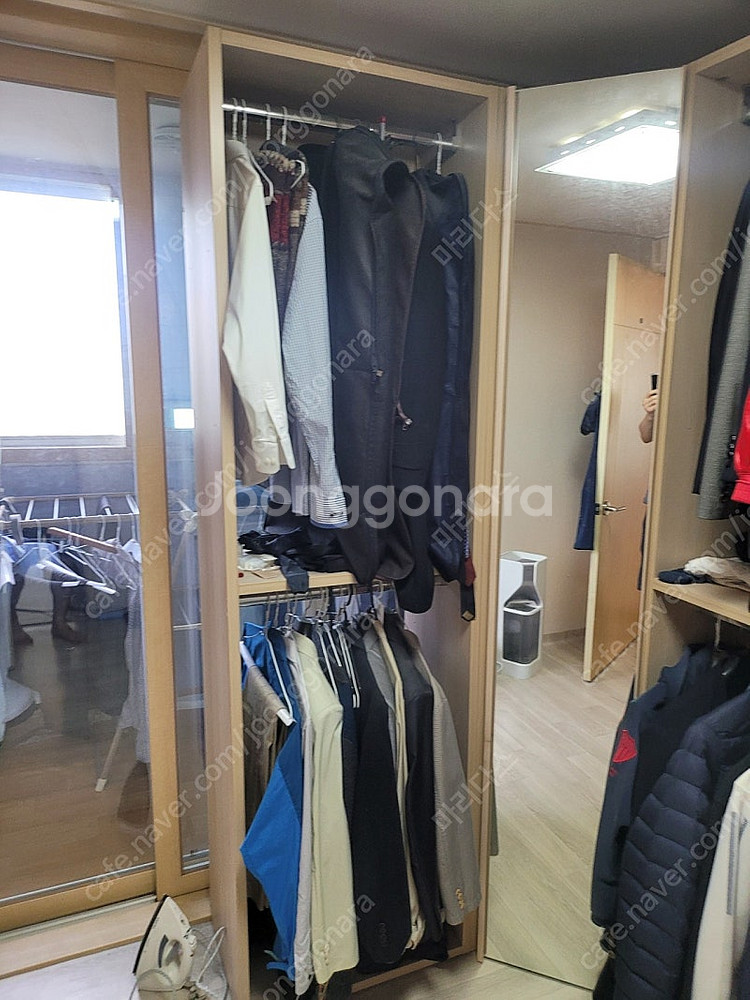 한샘 맞춤형 붙박이 옷장 / 드레스룸 세트 (20만원)--2