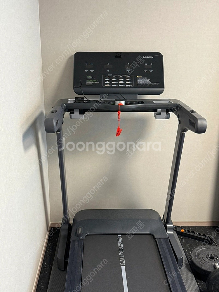 이고진 마에스트로 x4 가정용 러닝머신 접이식 경사조절...--1