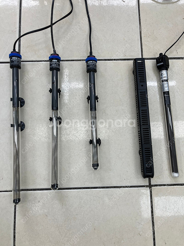 에하임쟈가히터 3개 일괄시 써비스 페리하 300w 5개...--0