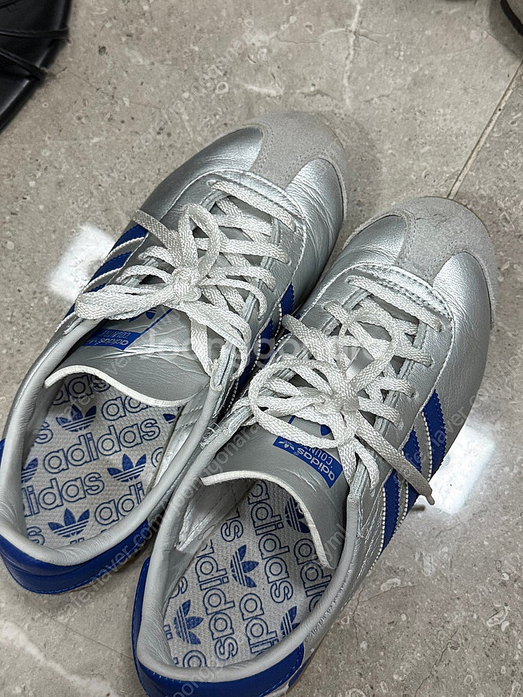 아디다스 컨트리 og 매트 실버 브라이트 블루 235--0
