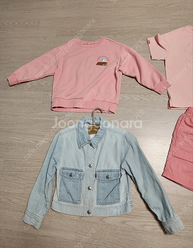 (일괄)여아옷 120사이즈 뉴발란스키즈,블루독,리바이스...--4