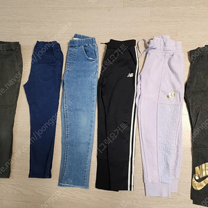 (일괄)여아 바지 120사이즈 나이키키즈,뉴발란스키즈