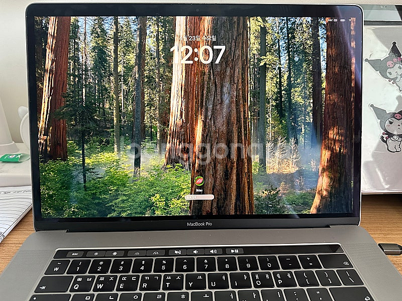 맥북프로 2018 15인치 터치바 i7 16GB 256...--2
