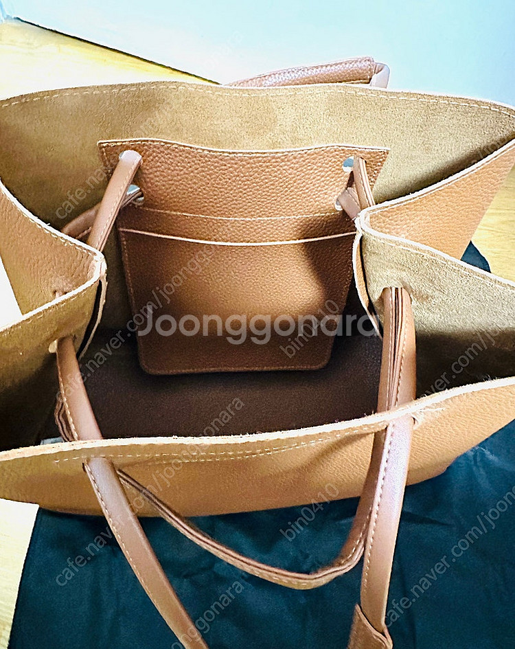 브라운 쇼퍼백--2