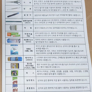 고급 구급함 구급가방