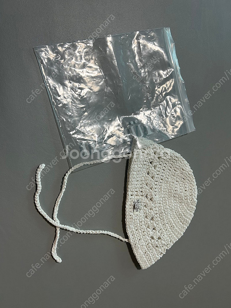 뮤렌 로망버킷햇 시착만한 새제품 XS--0