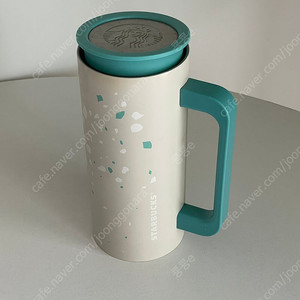 스타벅스 테라조 뉴턴 스텐 텀블러 355ml 사용감있음