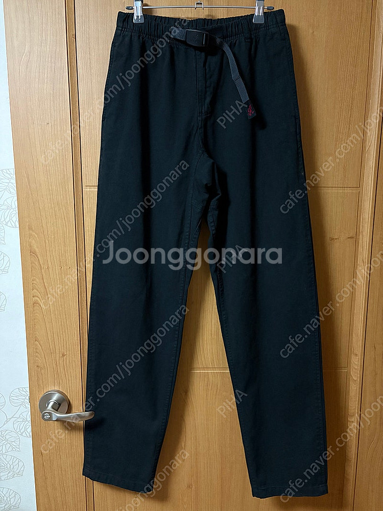그라미치 팬츠 블랙 새제품--0