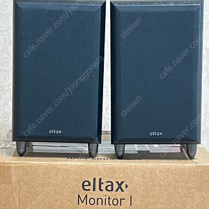 Eltax 엘탁스 모니터 1 MK2 북셀프 스피커 입니다.