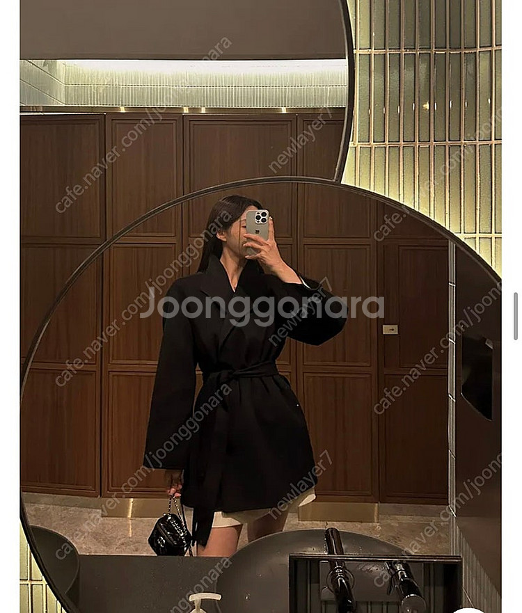 메이빈스 코트 블랙! 하프코트 구즈 엔뉴엘 파티수 오브...--0