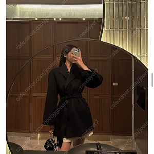 메이빈스 코트 블랙! 하프코트 구즈 엔뉴엘 파티수 오브제스트 광주별 여자코트