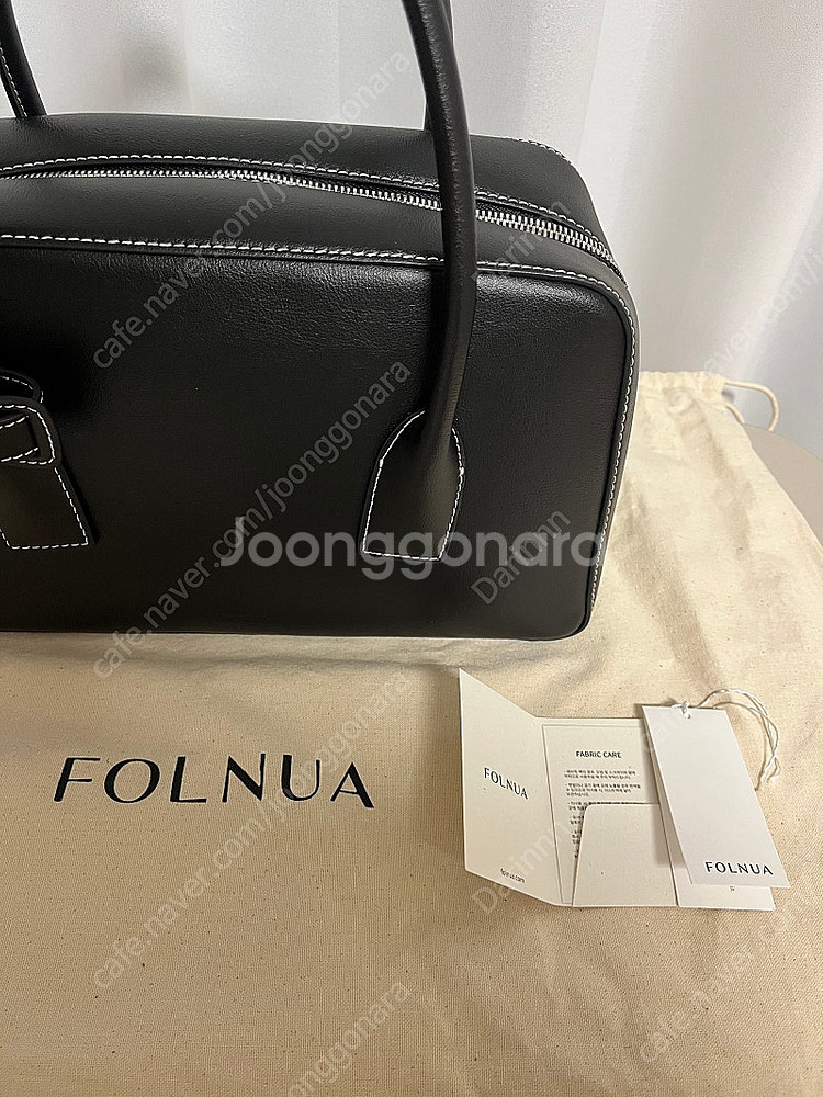폴뉴아 파운드 백(POUND BAG) 블랙 스티치(새상...--4