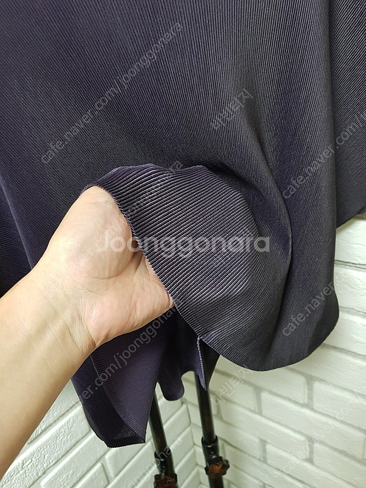 [free/정품] 플리츠플리즈 발룬 퍼플 반팔--3