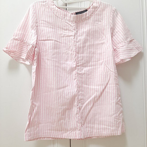 바나나 리퍼블릭 프릴소매셔츠(s)