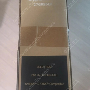 27gr95qe 미개봉 새제품