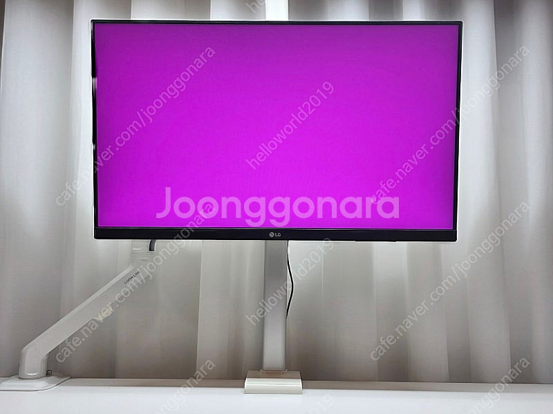LG 27인치 모니터 (27QN880)--6