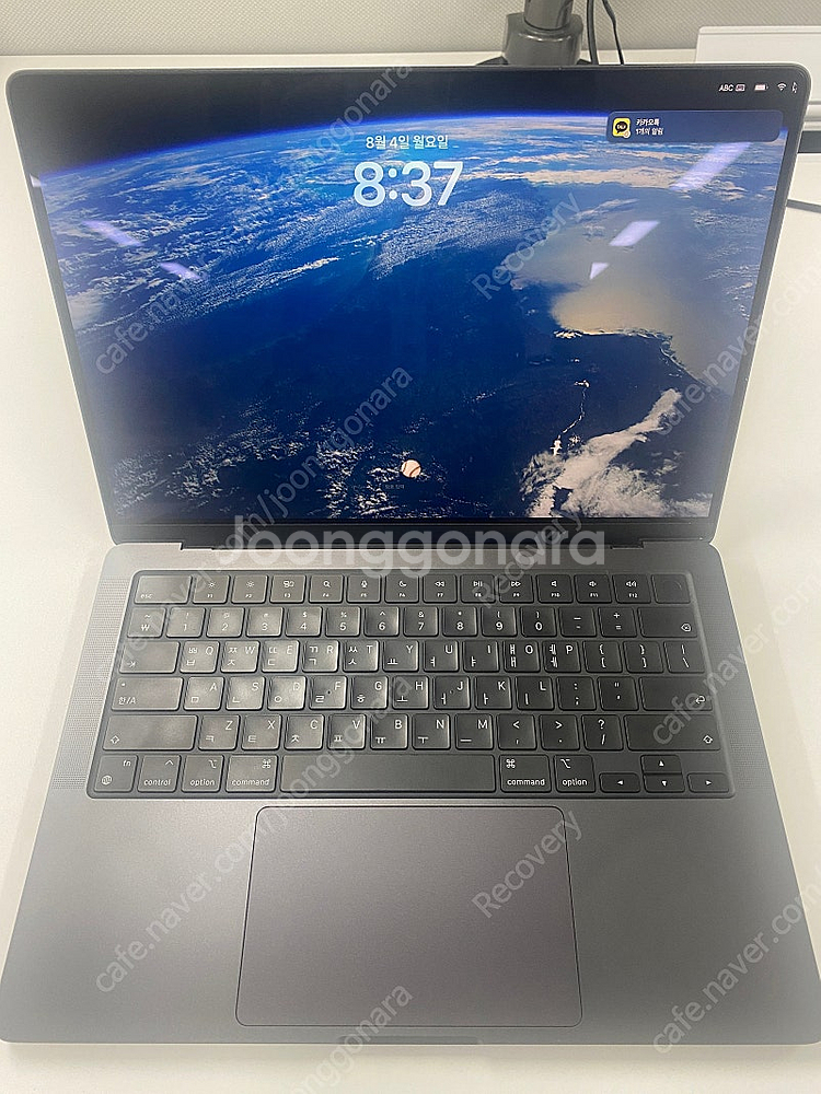 맥북 프로 M3 Pro 판매합니다(배터리 성능 100%...--0