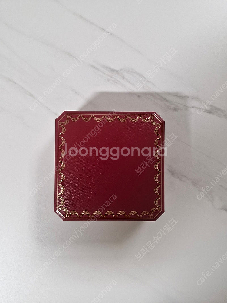 까르띠에 목걸이케이스 박스 팝니다 (택포)--1