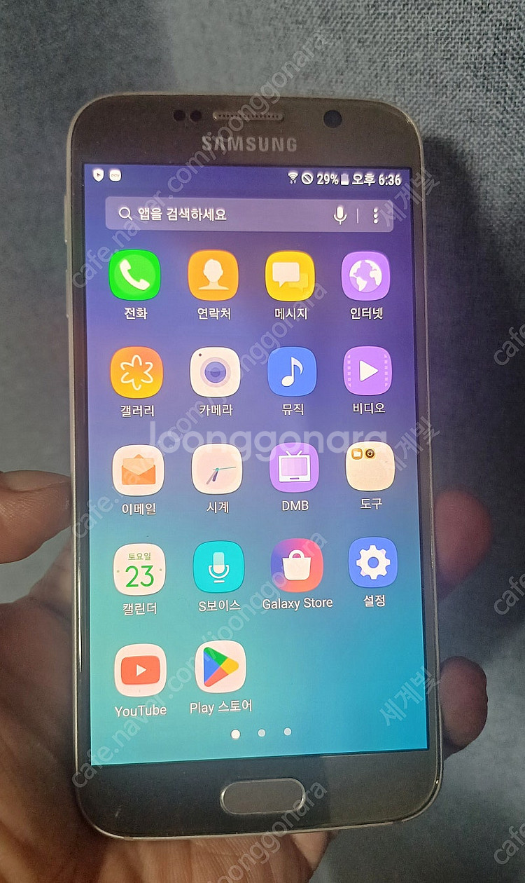 갤럭시 S6 골드 32GB SM-920S--2
