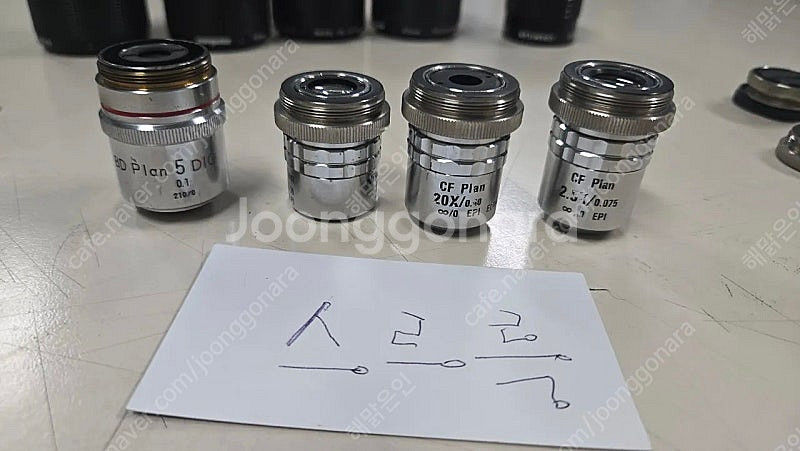 니콘 렌즈 Nikom 현미경렌즈 실체현미경 산업용현미경...--0