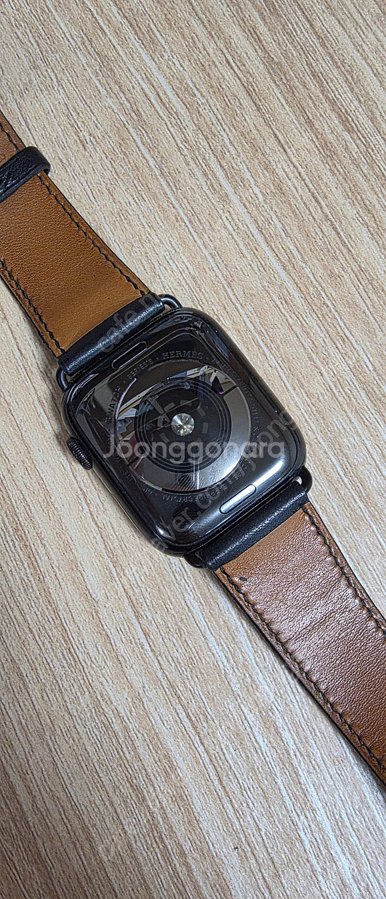 애플워치5 에르메스 44mm 누아르 블랙 풀박스--4