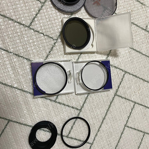 렌즈필터 몇개 (67mm,77mm,82mm)
