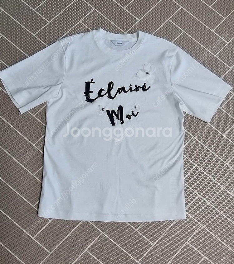 새상품)한섬 오브제 티셔츠--0