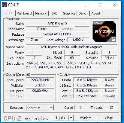 HP 본체 >> AMD 라이젠5 4600G (AMD R...--1