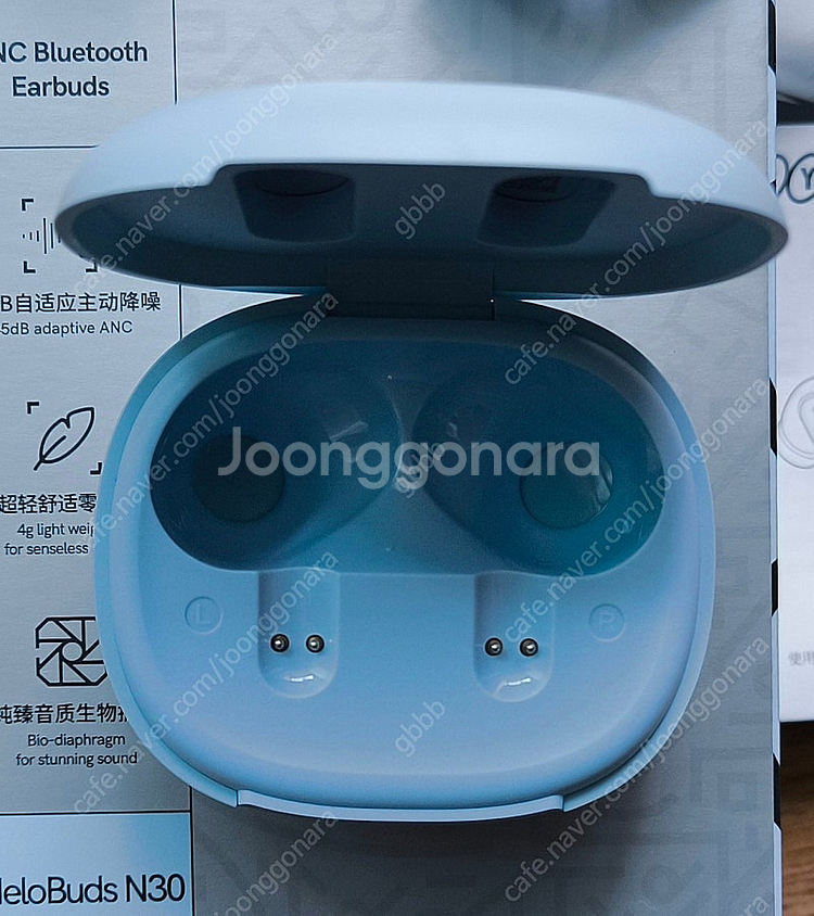 (무료배송)qcy n30 블루 anc 무선이어폰--7
